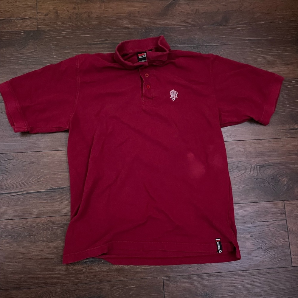 SouthPole red polo